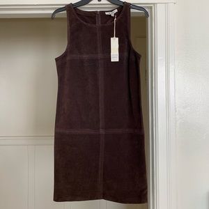 New BB Dakota Suede Brown Dress